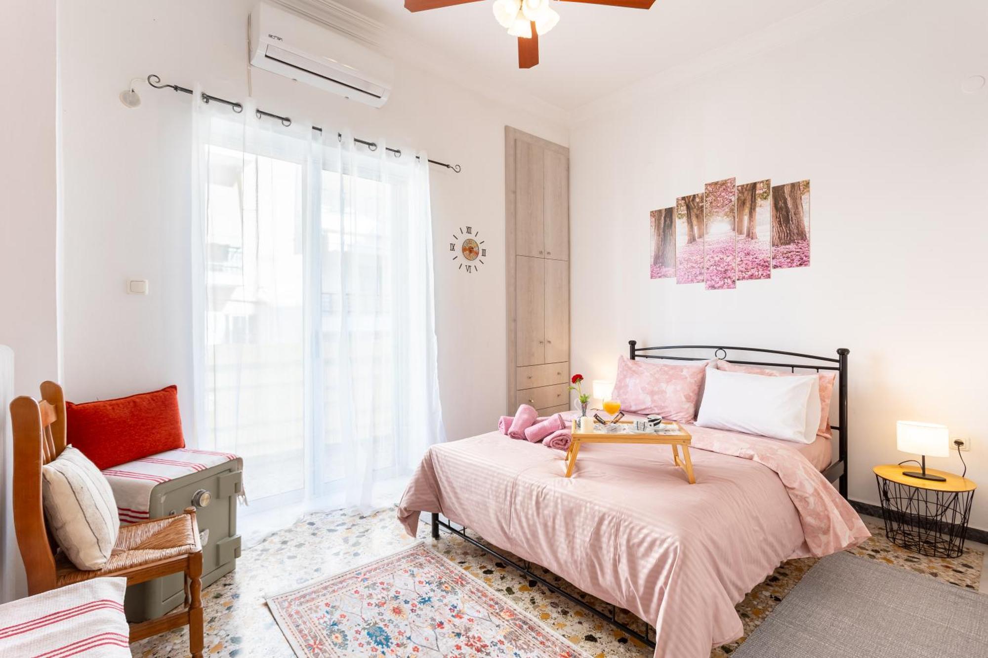 78m² 2 slaapkamer, 2 privé badkamer Appartement in Kalamáta Buitenkant foto