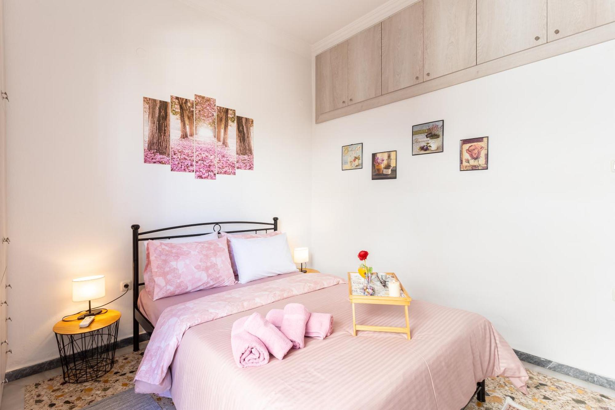 78m² 2 slaapkamer, 2 privé badkamer Appartement in Kalamáta Buitenkant foto