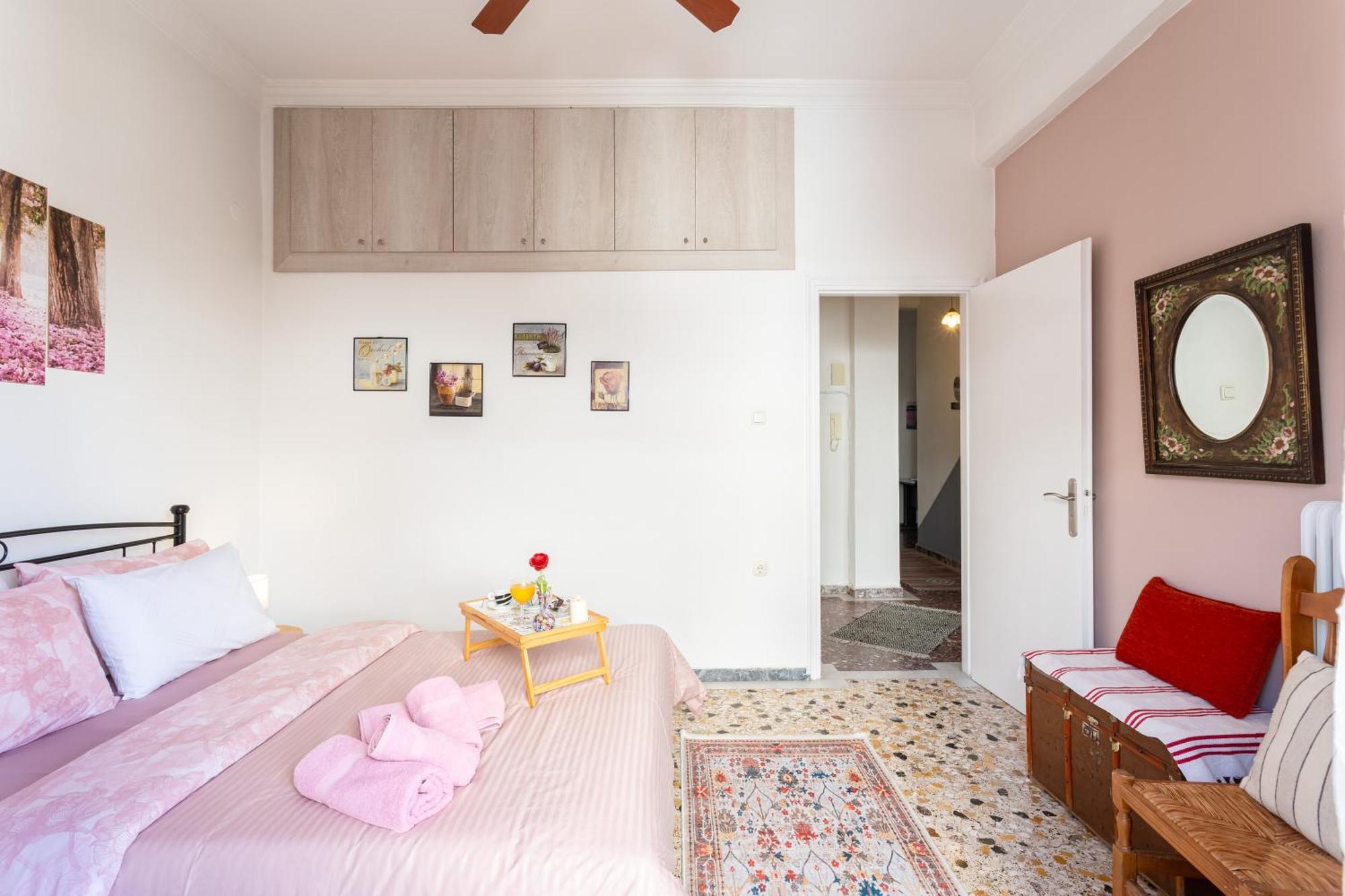 78m² 2 slaapkamer, 2 privé badkamer Appartement in Kalamáta Buitenkant foto