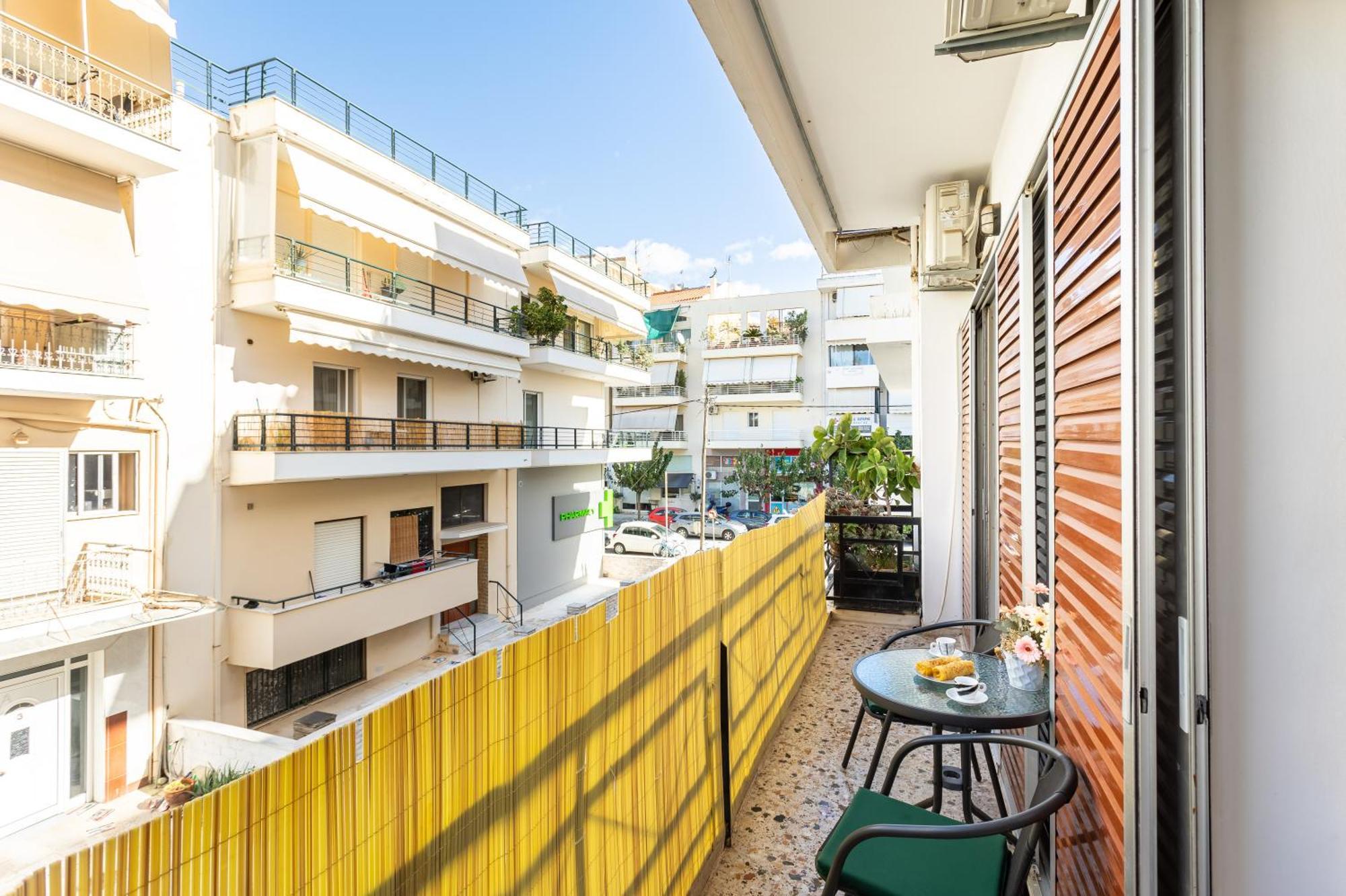 78m² 2 slaapkamer, 2 privé badkamer Appartement in Kalamáta Buitenkant foto